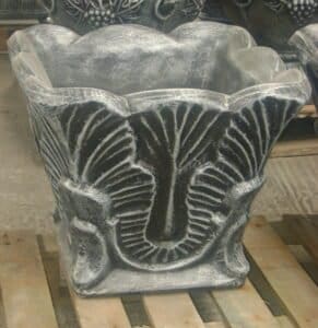 Square Leaf Pot