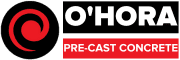 O'Hora Pre-Cast Concrete Logo 180 x 60